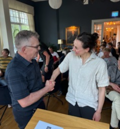 Klara Svensson, tidigare elitaktiv, framröstad till ny ordförande i Längdkommittén i Västergötlands Skidförbund. Foto: Jonas Peterson. 