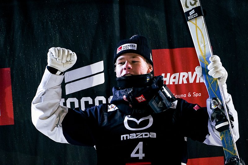 Walter Wallberg tog en andra plats i Ruka, 2024.